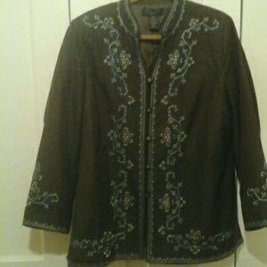 Silk Land Jacket  2X